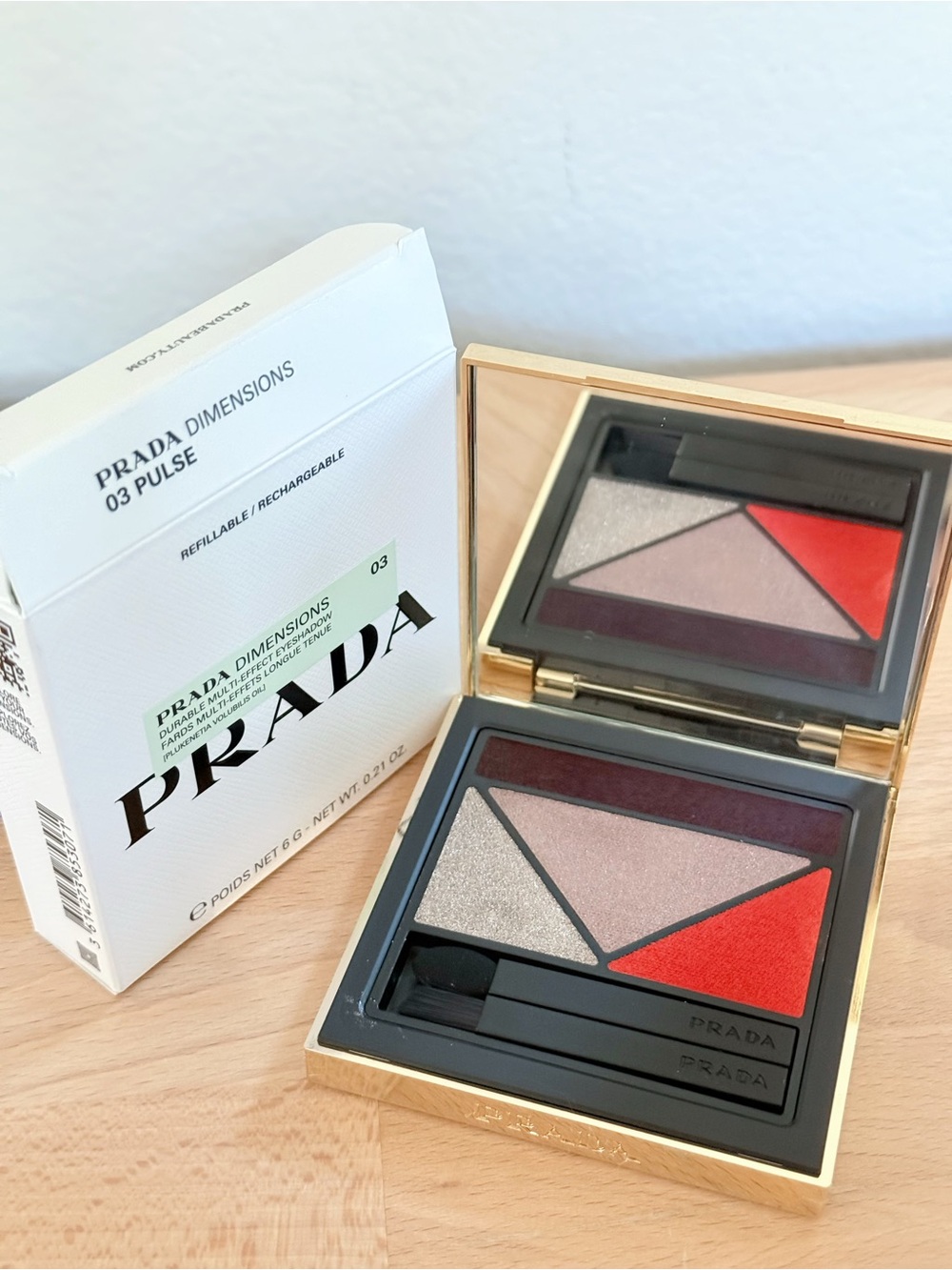 Prada Dimensions Eyeshadow Palette - 03 Pulse